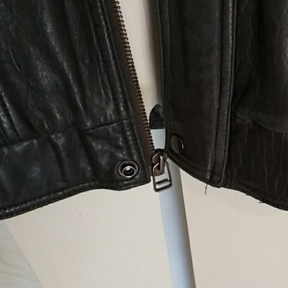 Reed Leather Bomber Jacket - Picture 5 of 8